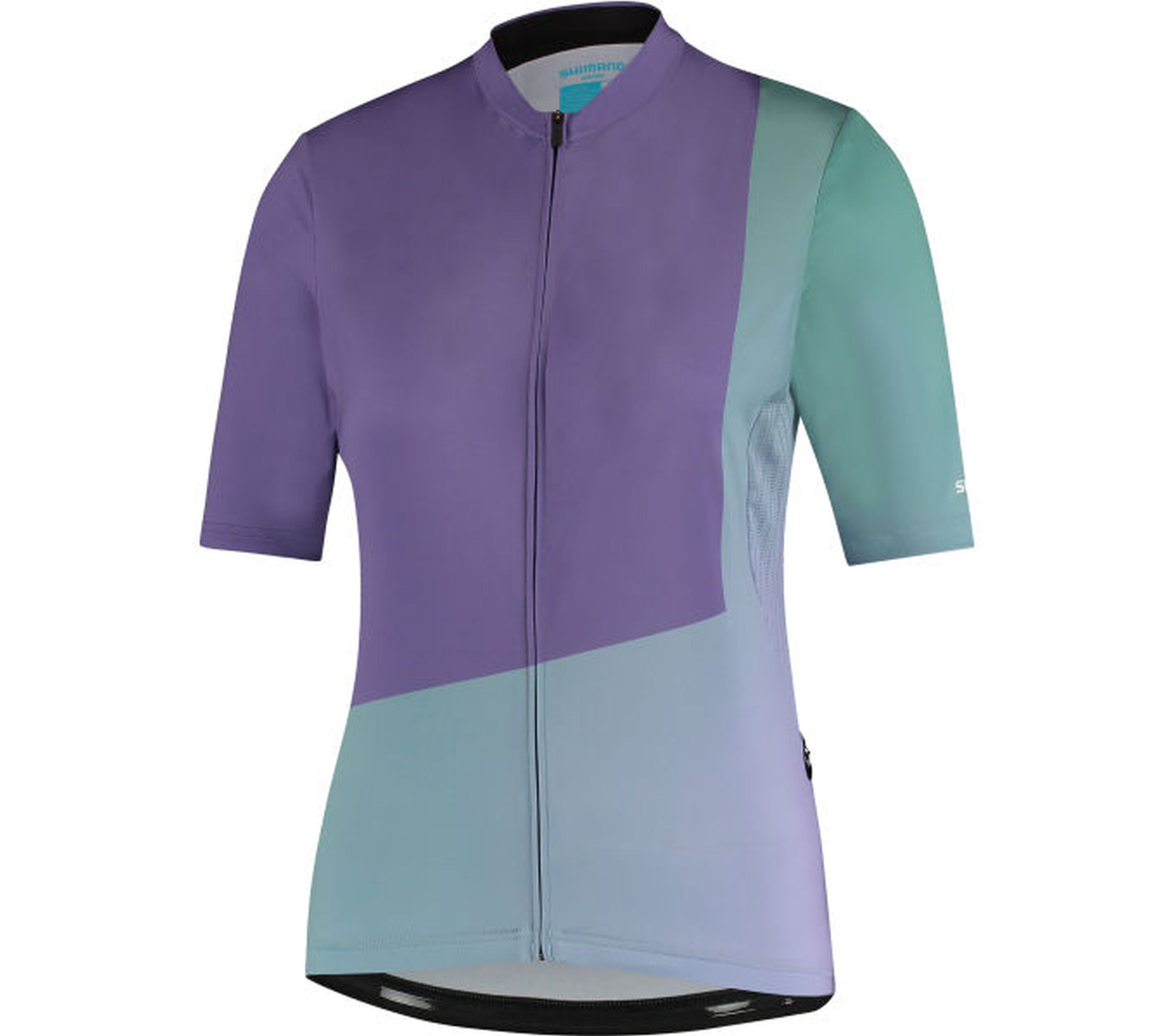 Woman'sSUMIRE Short Sleeve Jersey, Purple Green