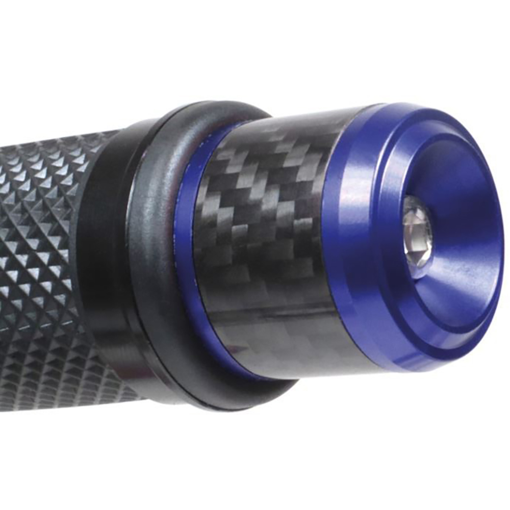 Chaft - Embout de guidon Horos Bleu
