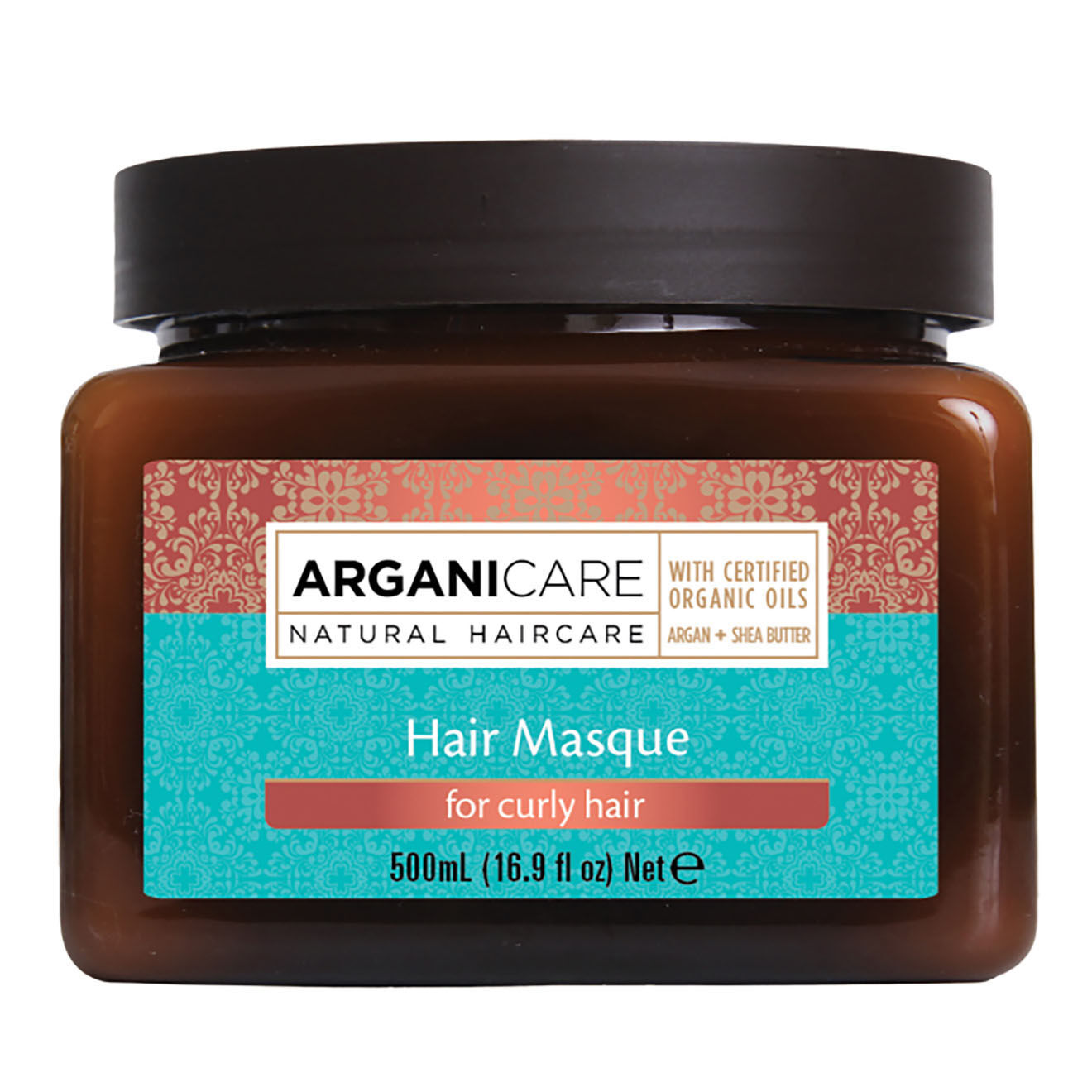 Arganicare Masque nourrissant Argan et Karité cheveux bouclés -  500 ml