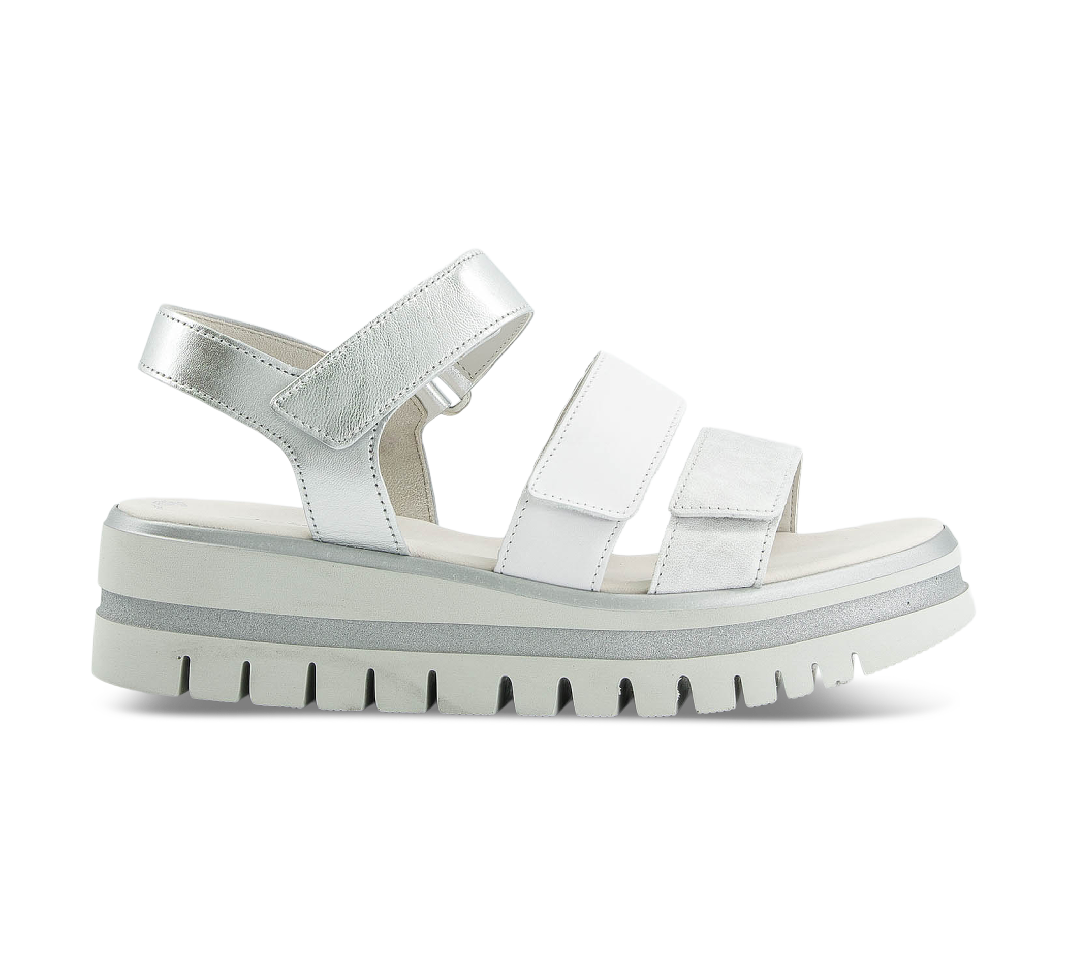 Gabor Riemchensandalen weiss