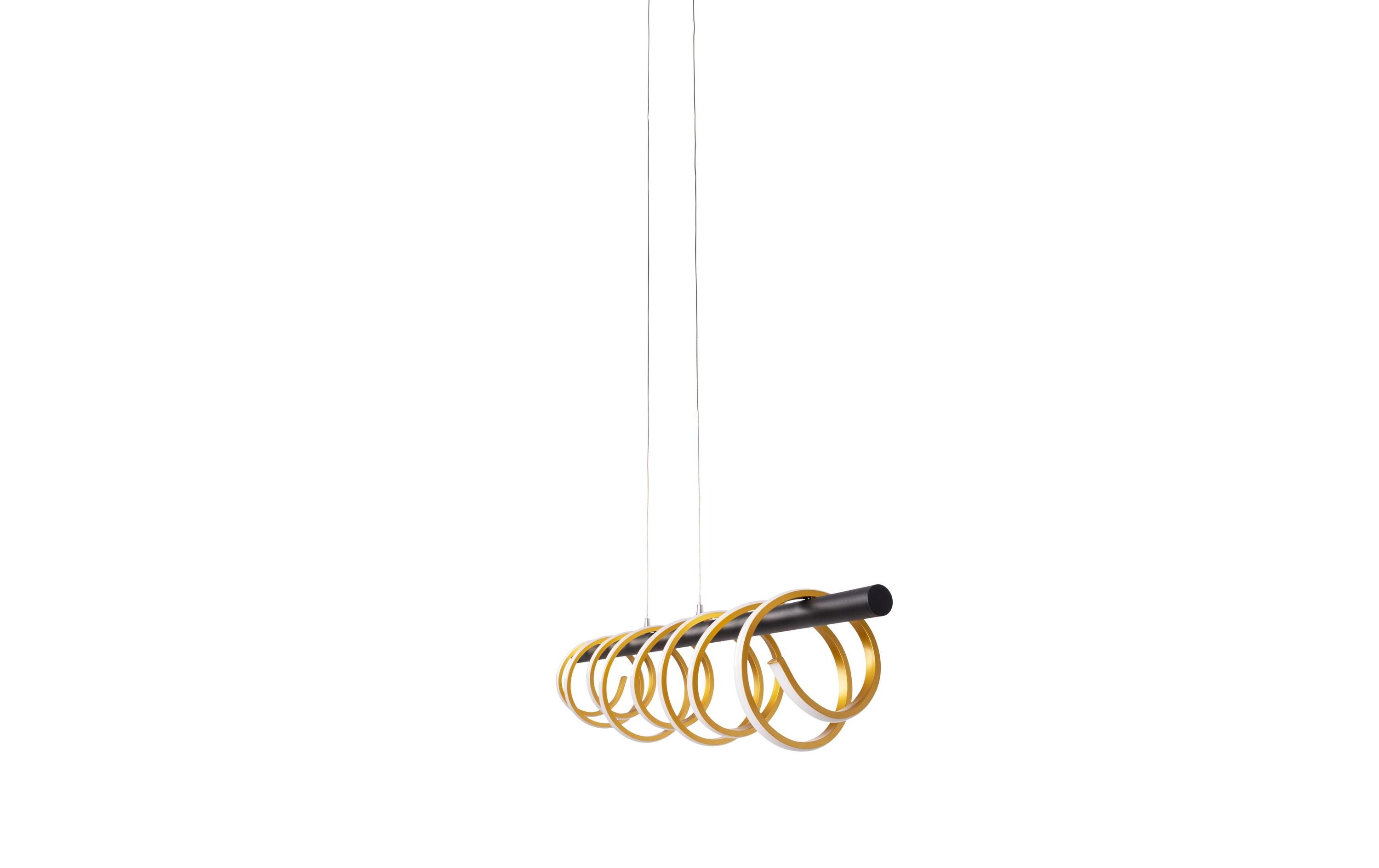 Pendelleuchte LED «BELLEZA» Gold<br>Stufenweise dimmbare Hängeleuchte
