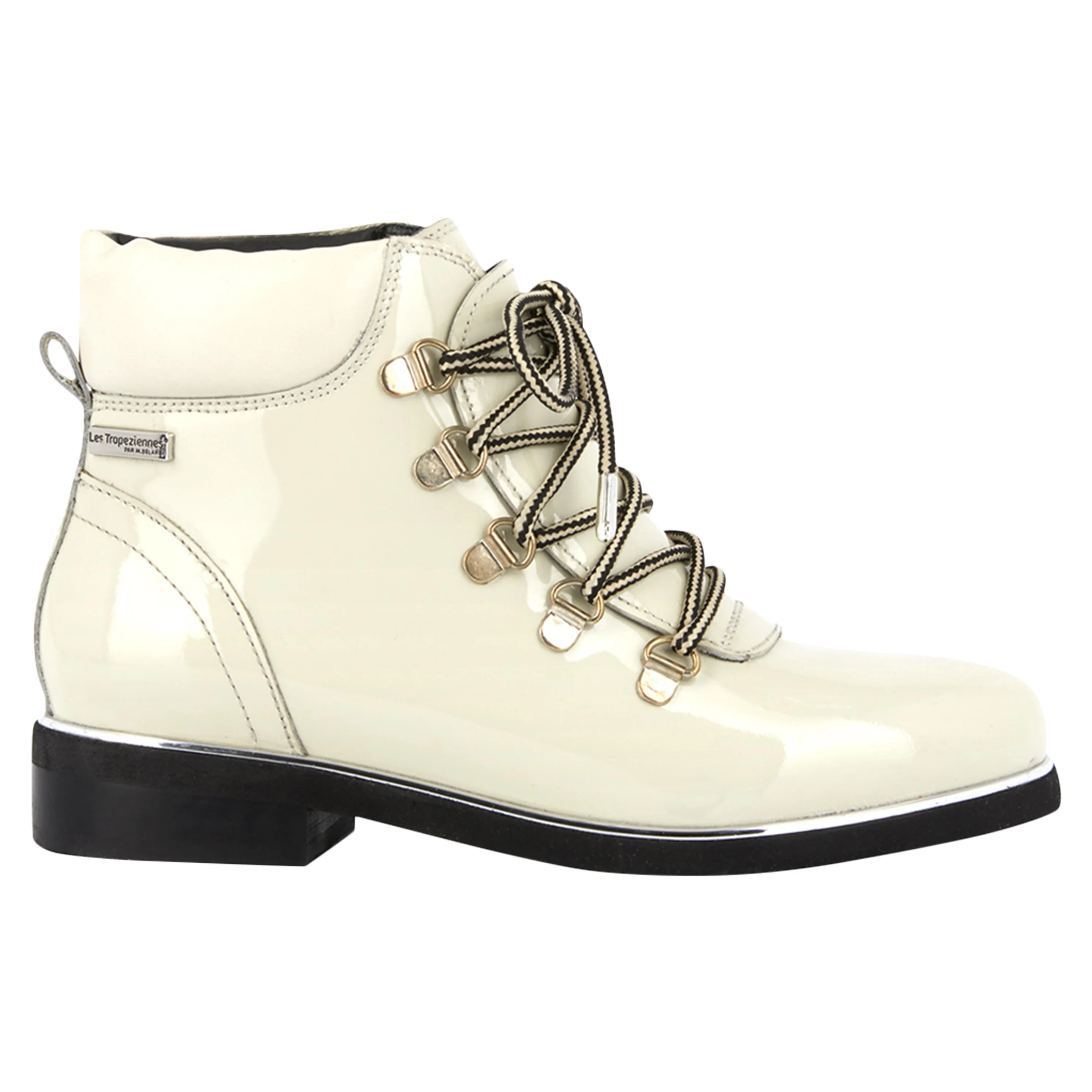 Bottine cuirmoony | Blanc