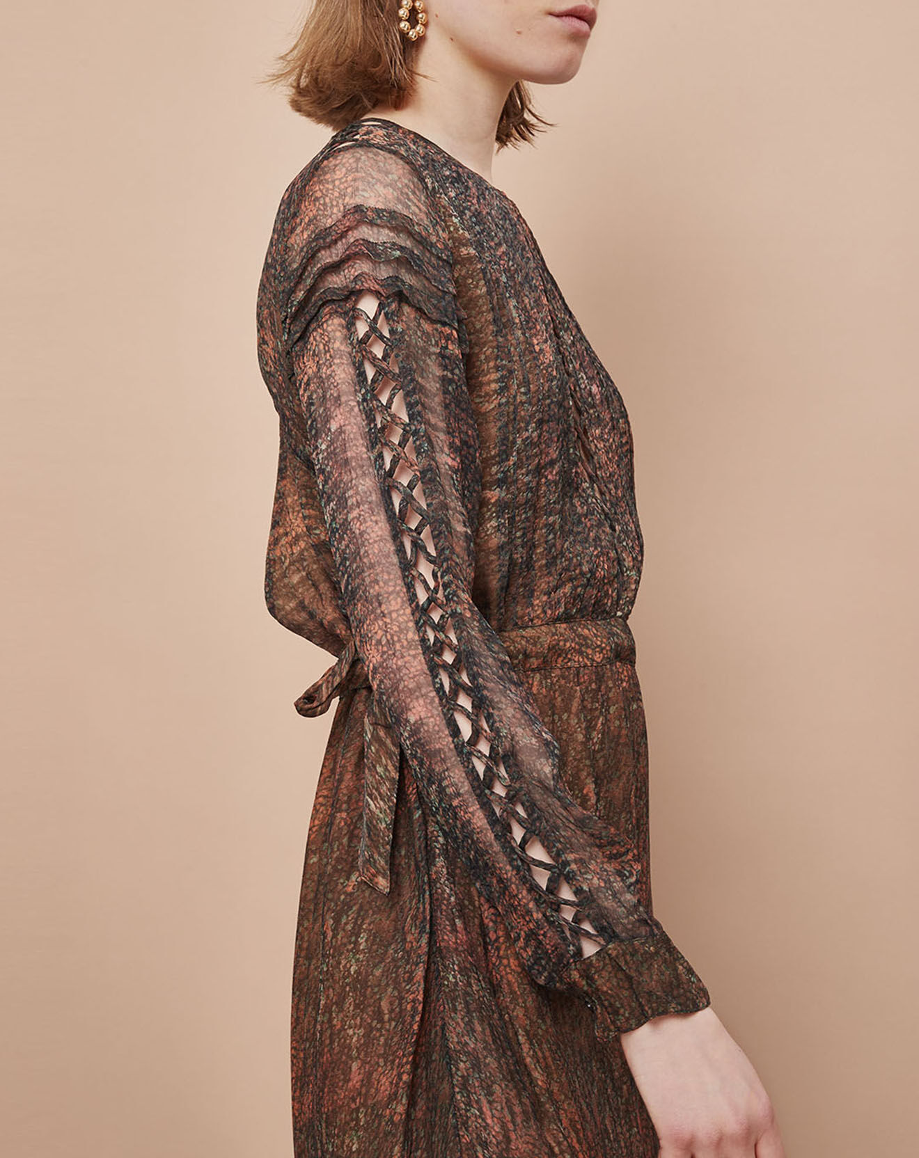 Mare di Latte Robe Frances granit cumin