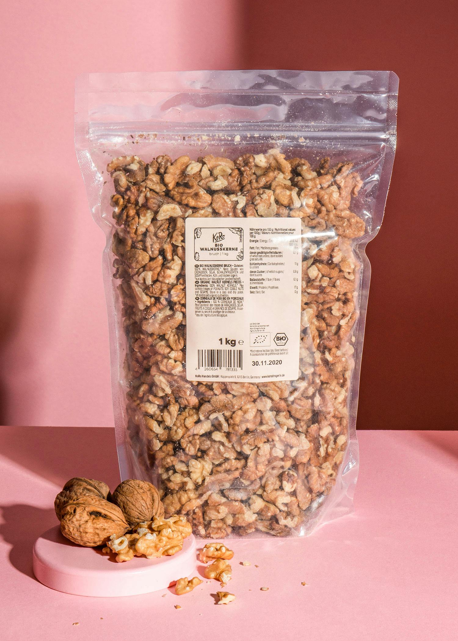 Bio Walnusskernbruch 1 kg