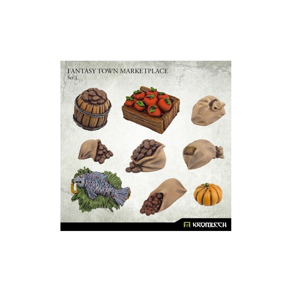 Fantasy Town Marketplace Set 1