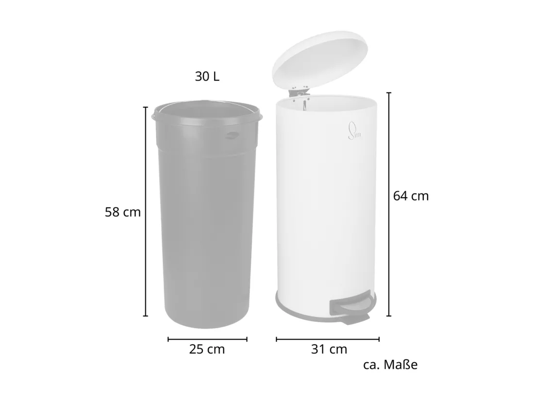 Poubelle à pédale
