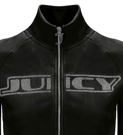 Juicy Couture Cardigan - Velours - Schwarz