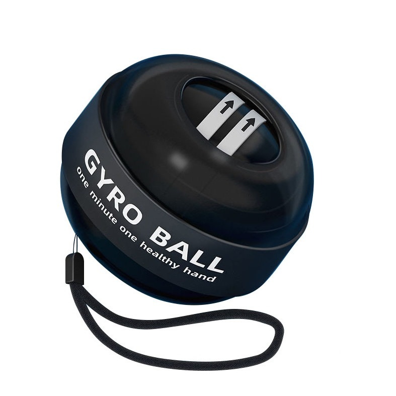 Gyro Ball Handgelenk Trainer Gyroskopisches Übungsgerät Handmuskeltrainer - Schwarz