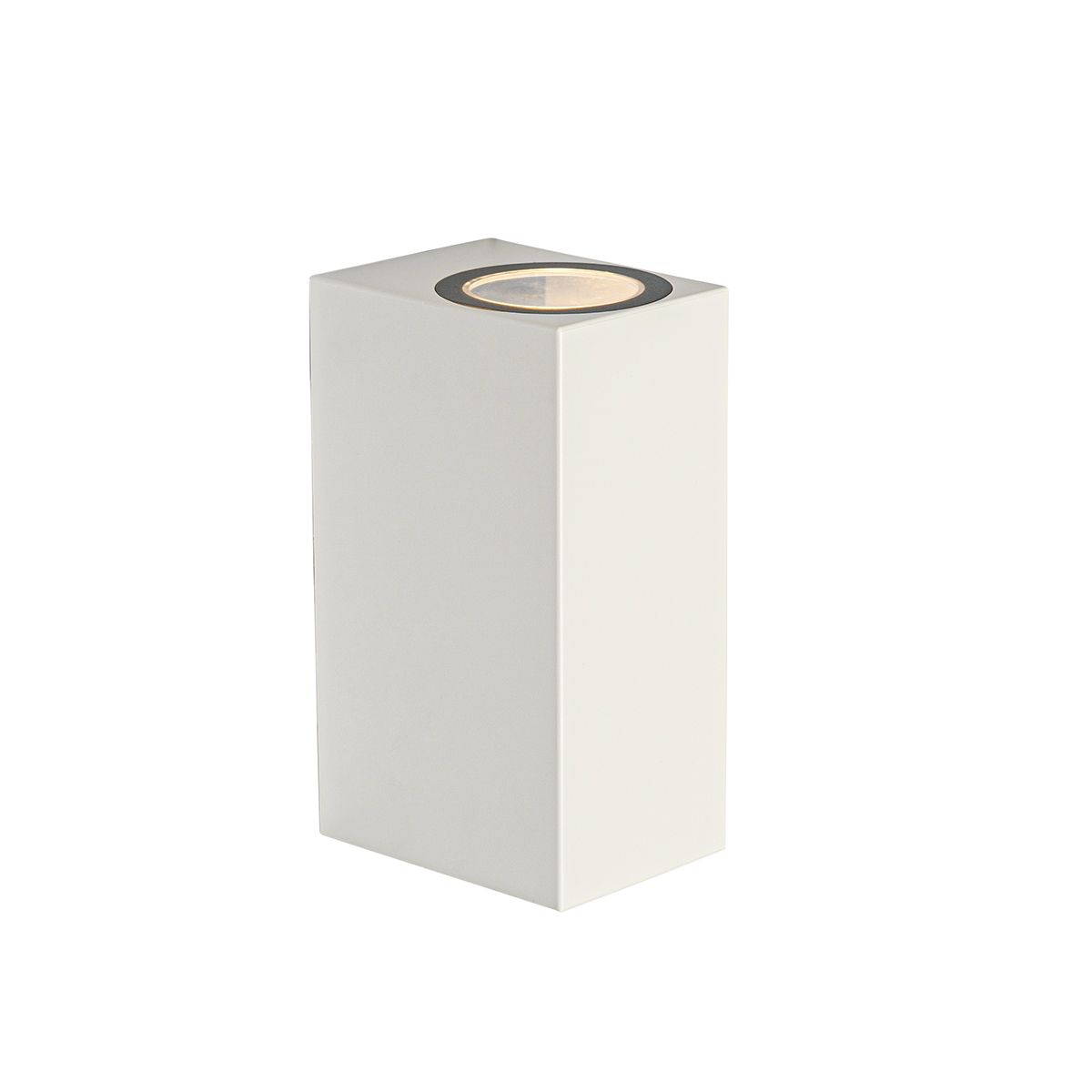 Moderne buiten wandlamp wit kunststof 2-lichts - Baleno