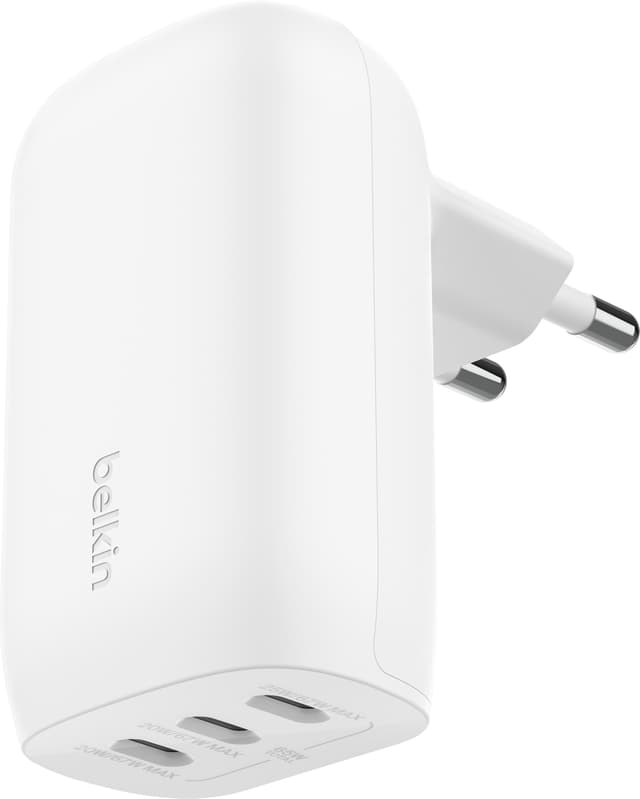 Belkin BoostCharge 3-port USB-C-oplader med USB-C-kabel