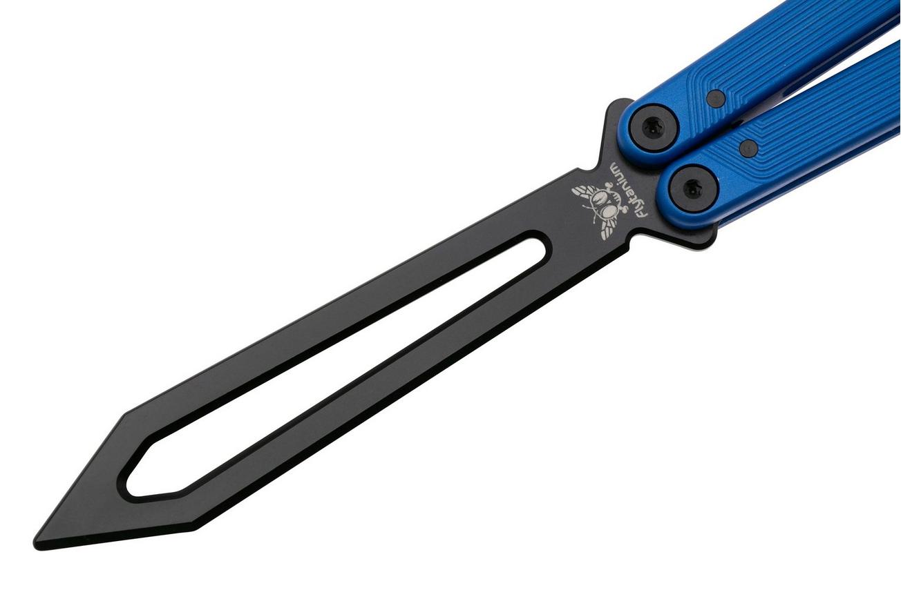 Flytanium Zenith Trainer 2.0 1385SBB Black, Static Blue Aluminum, vlindermes trainer