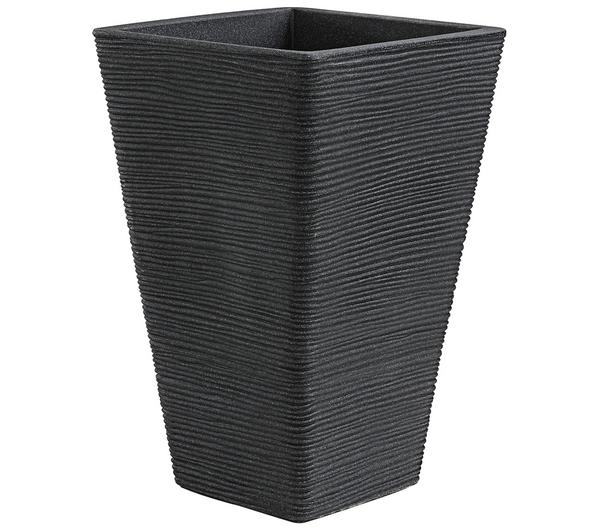 Dehner Kunststoff-Pflanzvase Capri, konisch,