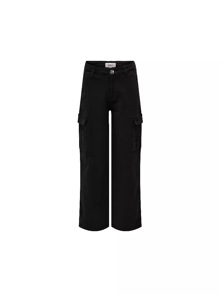 ONLY Mädchen Cargohose KOGYARROW-VOX schwarz