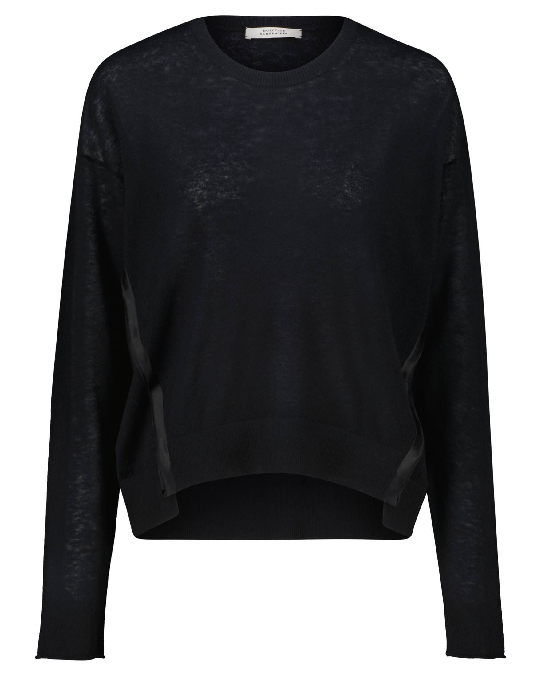 Dorothee Schumacher| Damen Feinstrickpullover DELICATE STATEMENTS mit Schurwolle und Kaschmir