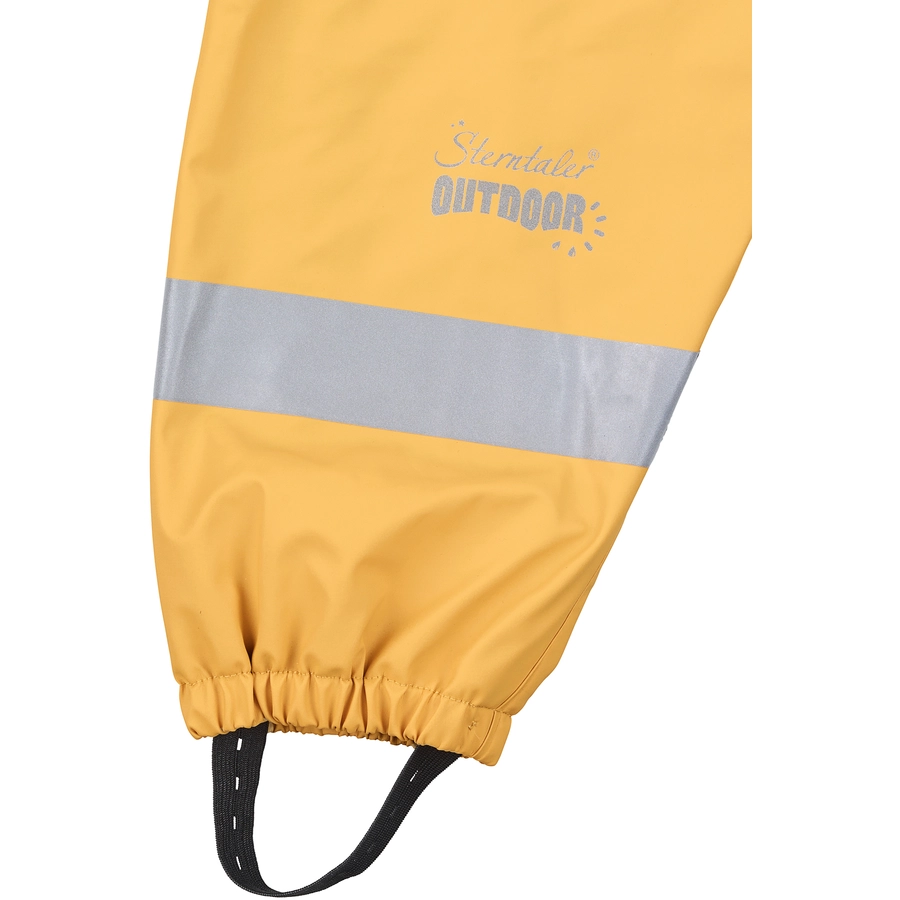 Sterntaler Regenträgerhose gefüttert mittelgelb