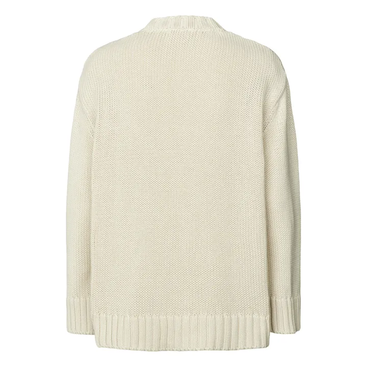 GAI+LISVA Cardigan Iben Coton Bio | Ecru