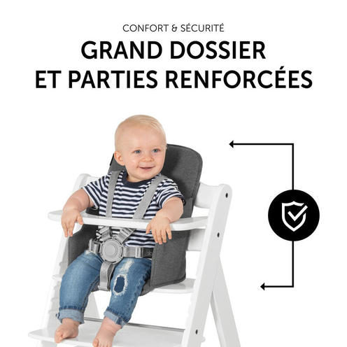 Réducteur d'assise Alpha Cosy select - Gris - HAUCK