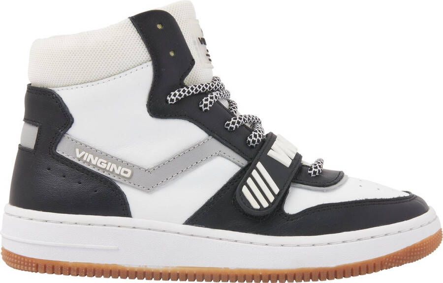 Vingino Rens mid velcro Sneaker Retro white