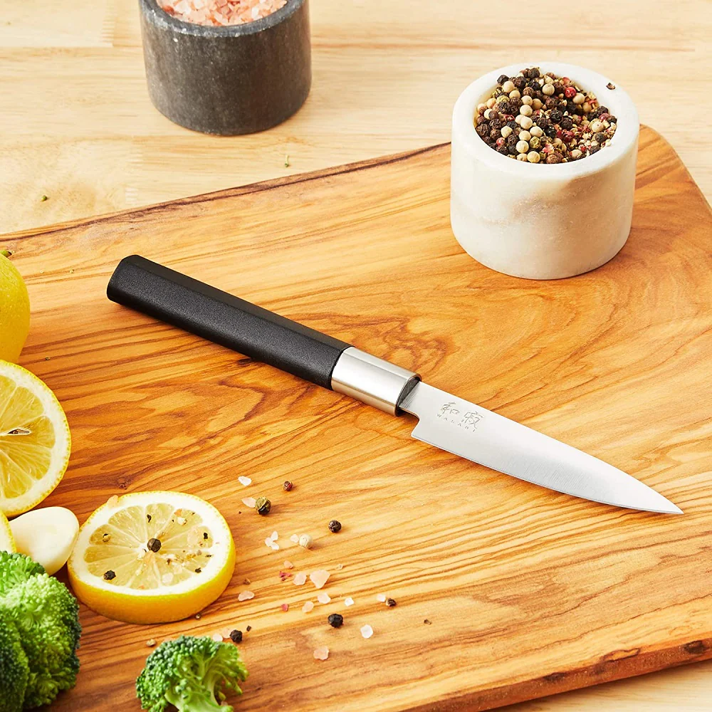 Couteau universel 10 cm Wasabi Black Kai