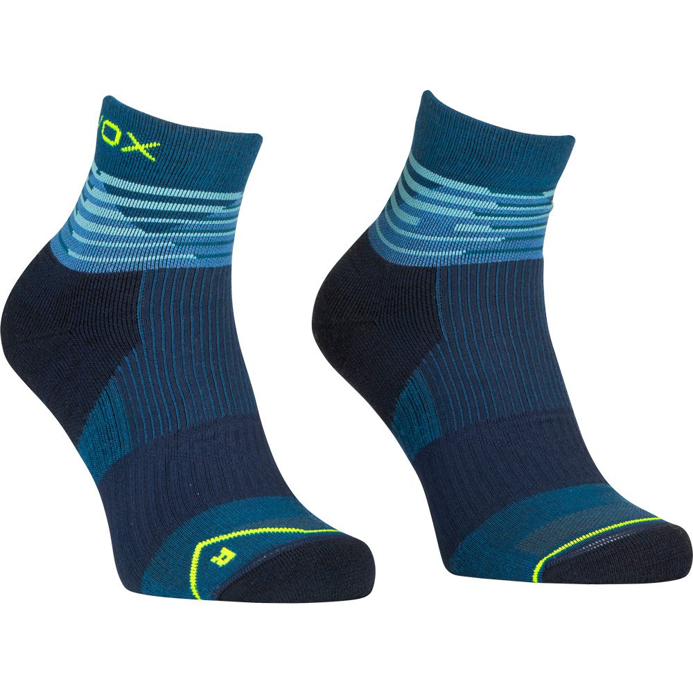 ORTOVOX All Mountain Quarter Socken Herren petrol blue