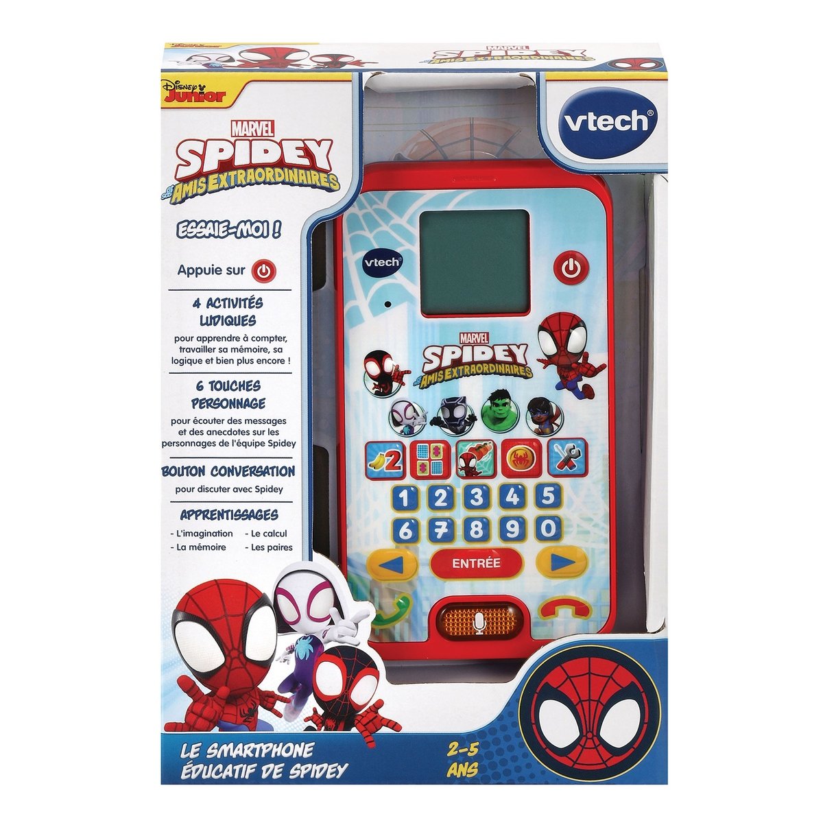 Smartphone éducatif Spidey