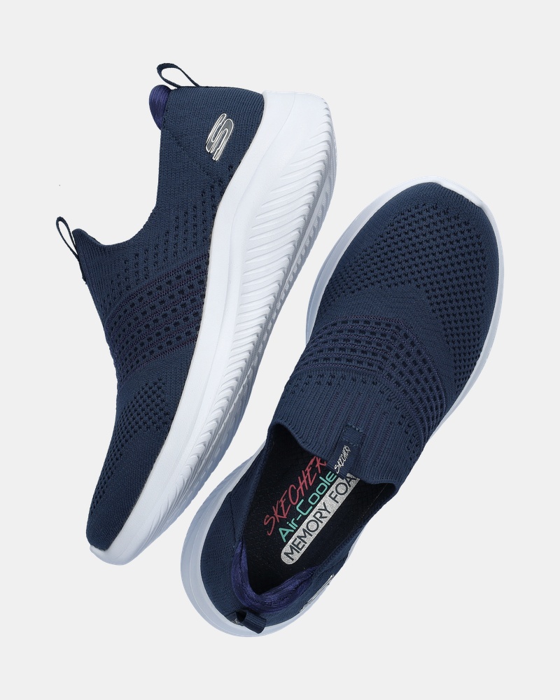 Skechers Ultra Flex 3.0 Instapschoenen  - blauw