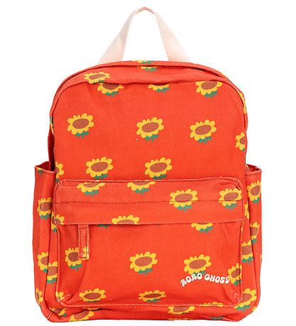 Bobo Choses Kindergartentasche - Orange m. Sonnenblumen