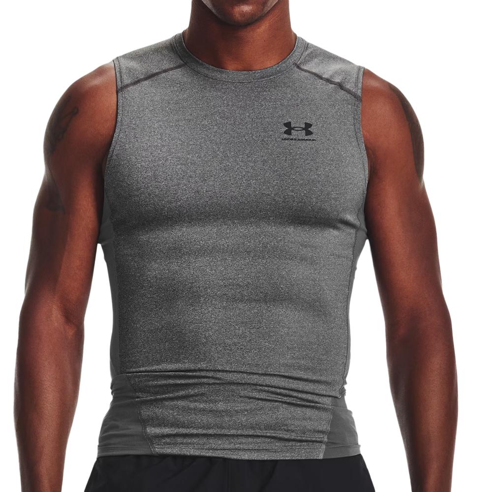 Under Armour Débardeur de Compression Gris Homme Under Armour Comp Sl