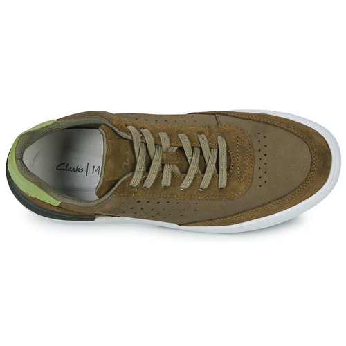 Clarks - COURTLITE TOR - Kaki / Blanc