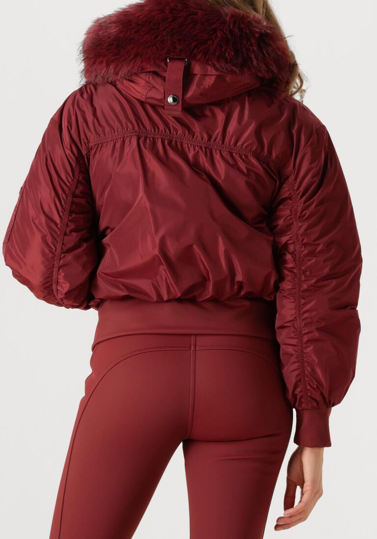 rode goldbergh gewatteerde jas jeanne ski jacket faux border