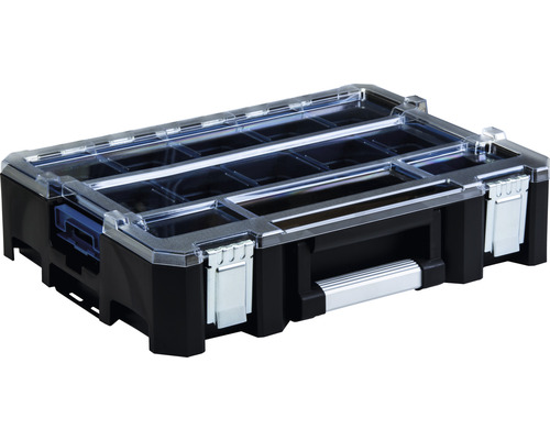 Organizer Industrieel 10 460 x 110 x 360 mm zwart