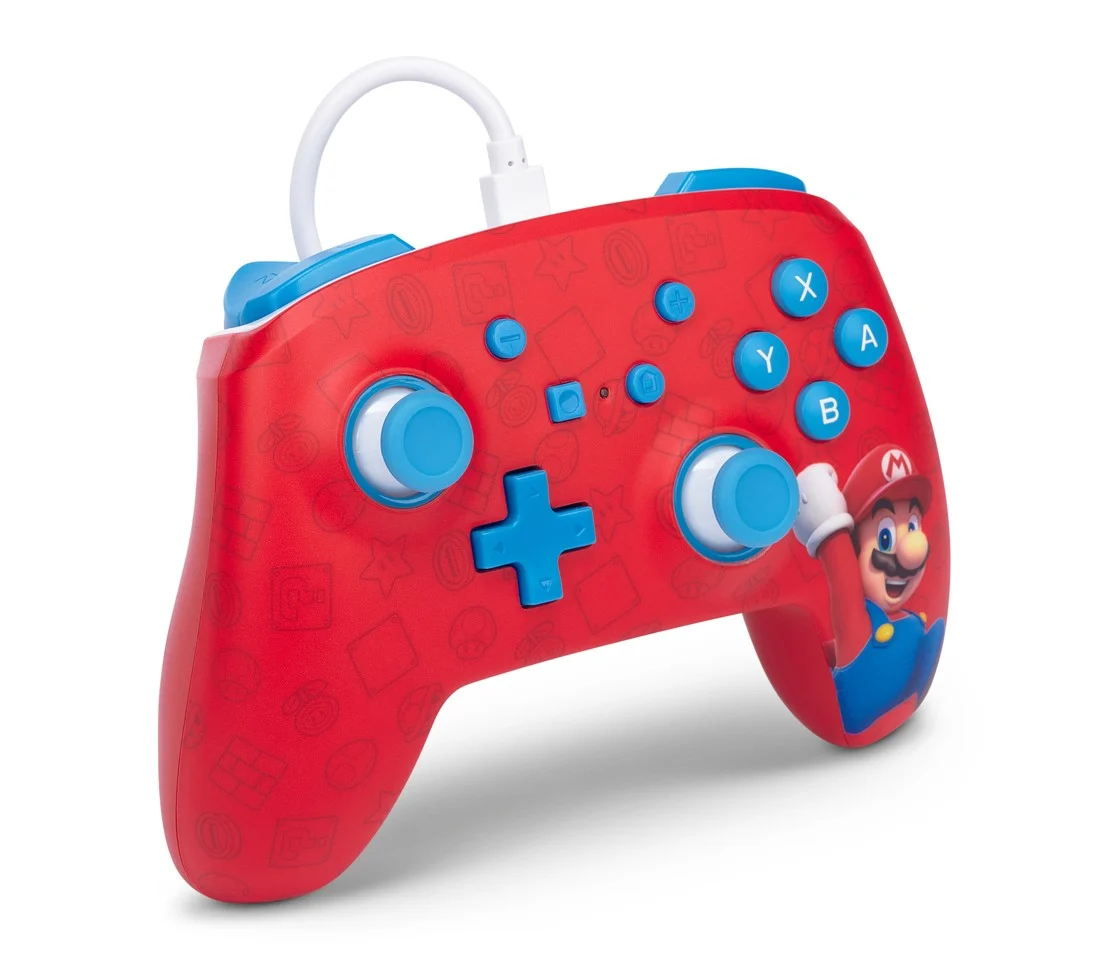 PowerA NSW ENH Wired Controller - WOO HOO MARIO /Nintendo Switch
