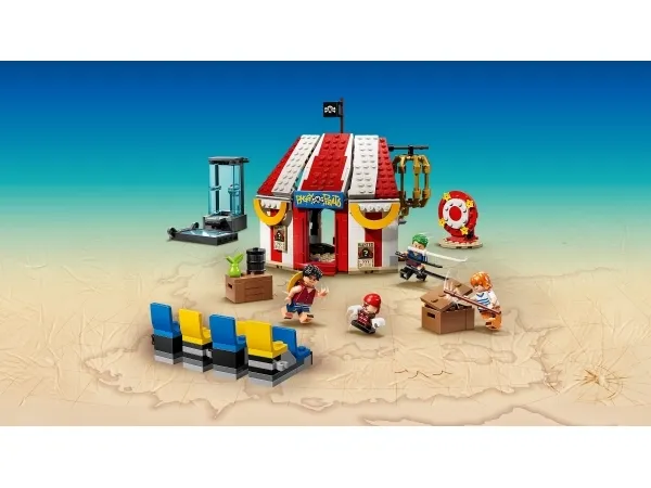 LEGO ONE PIECE 75637 Klovnen Buggys cirkustelt