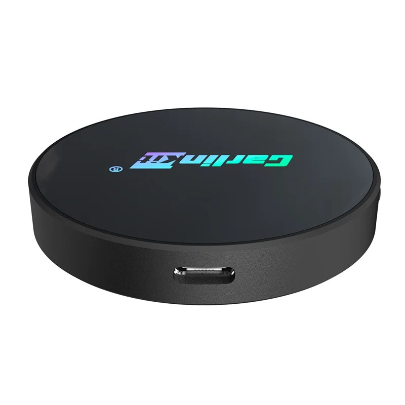 HD2CP Pro Auto KFZ Wireless Bluetooth Apple CarPlay /  Android Auto Adapter mit 2K HD Input / YouTube / Netflix (iOS / Android) - Schwarz