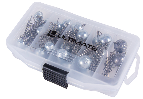 Boîte de têtes plombées en zinc Ultimate À vis Sans plomb (5-20g) (33pièces)
