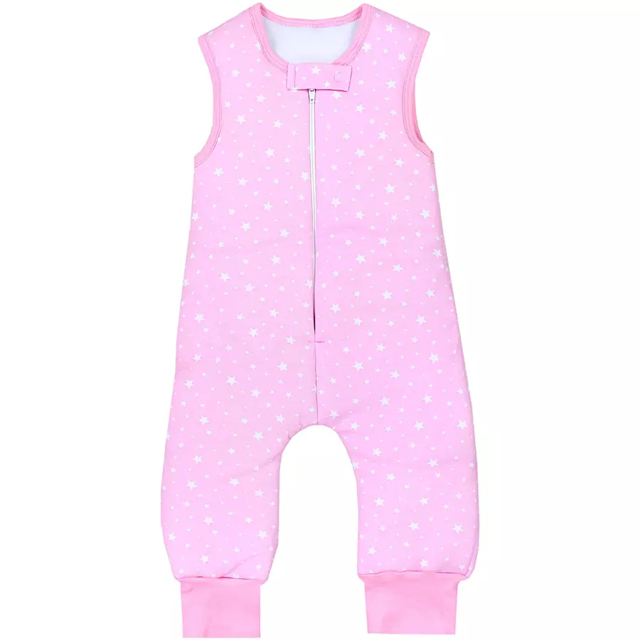 TupTam Baby  Winter Schlafsack mit Beinen 2,5 Tog pink
