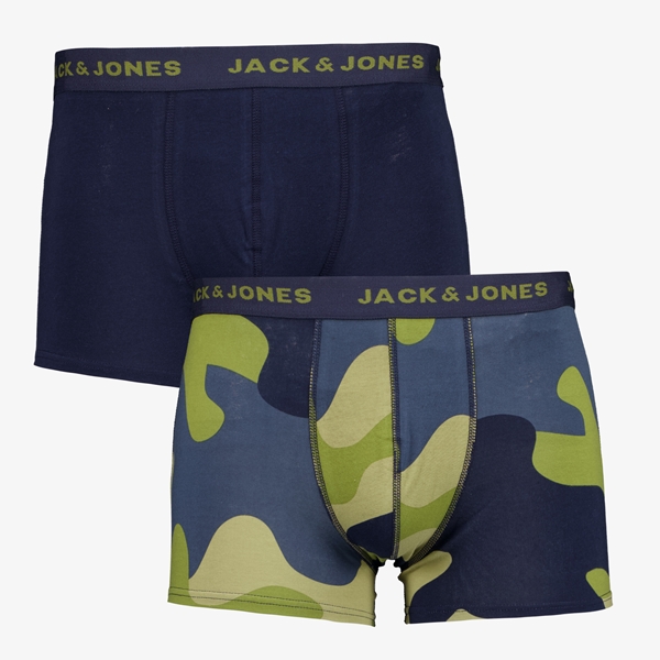 Jack & Jones heren boxershorts 2-pack camouflage
