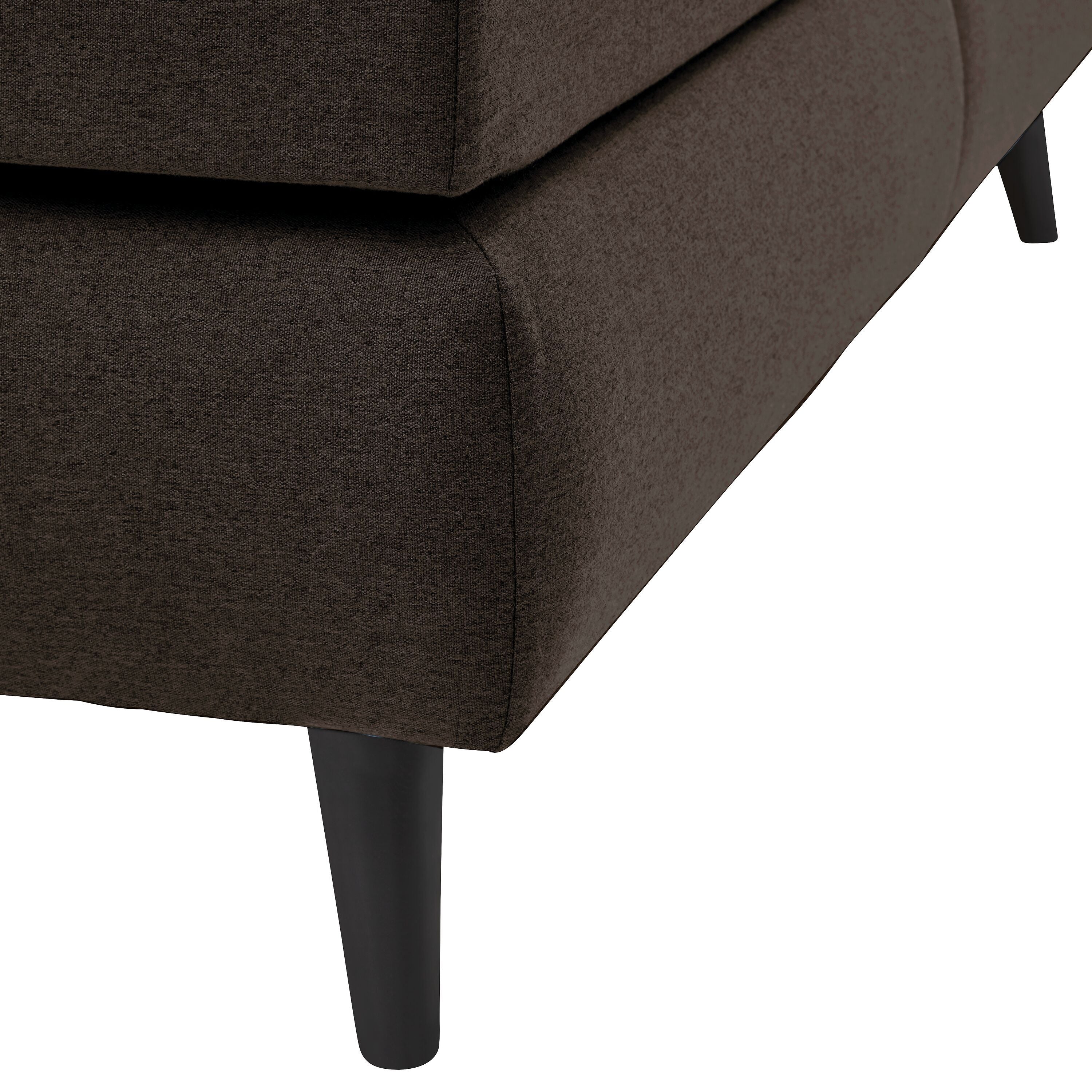 AURORE Boxspringbett - Braun / B: 140.0 cm x T: 200.0 cm