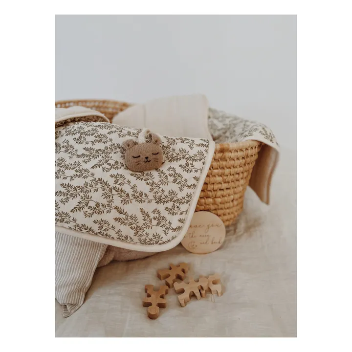 Main Sauvage Hochet à suspendre Lapin | Beige