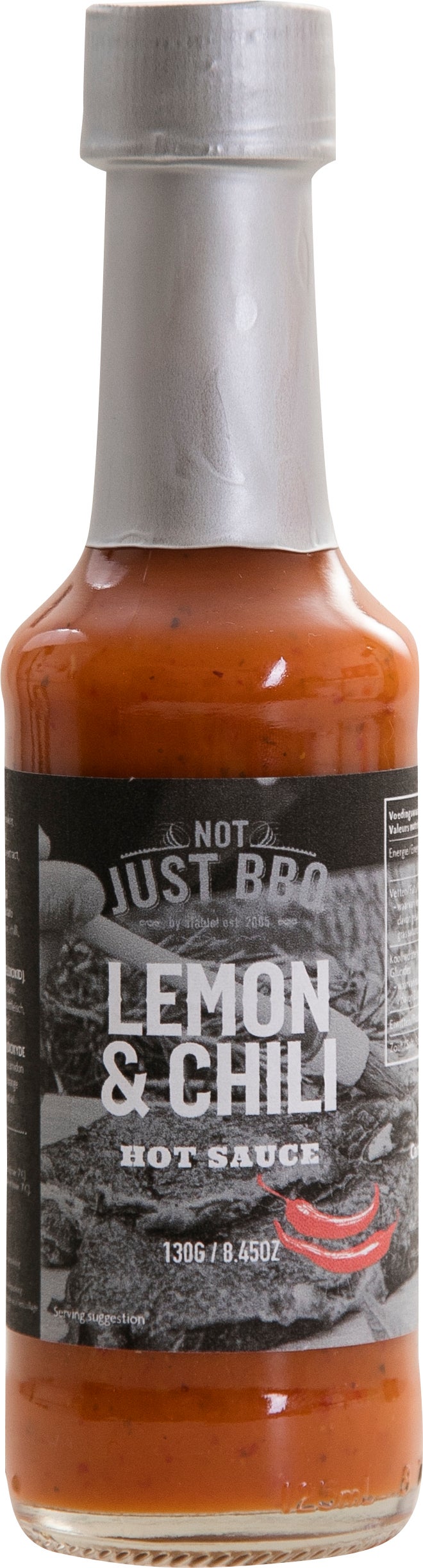 Not Just BBQ barbecuesaus lemon & chili hot 130 ml