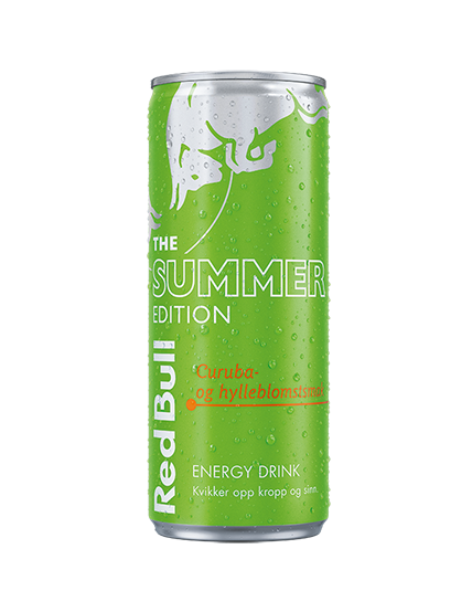 Red Bull Summer Edition Curuba og Hylleblomstsmak 24x250 ML