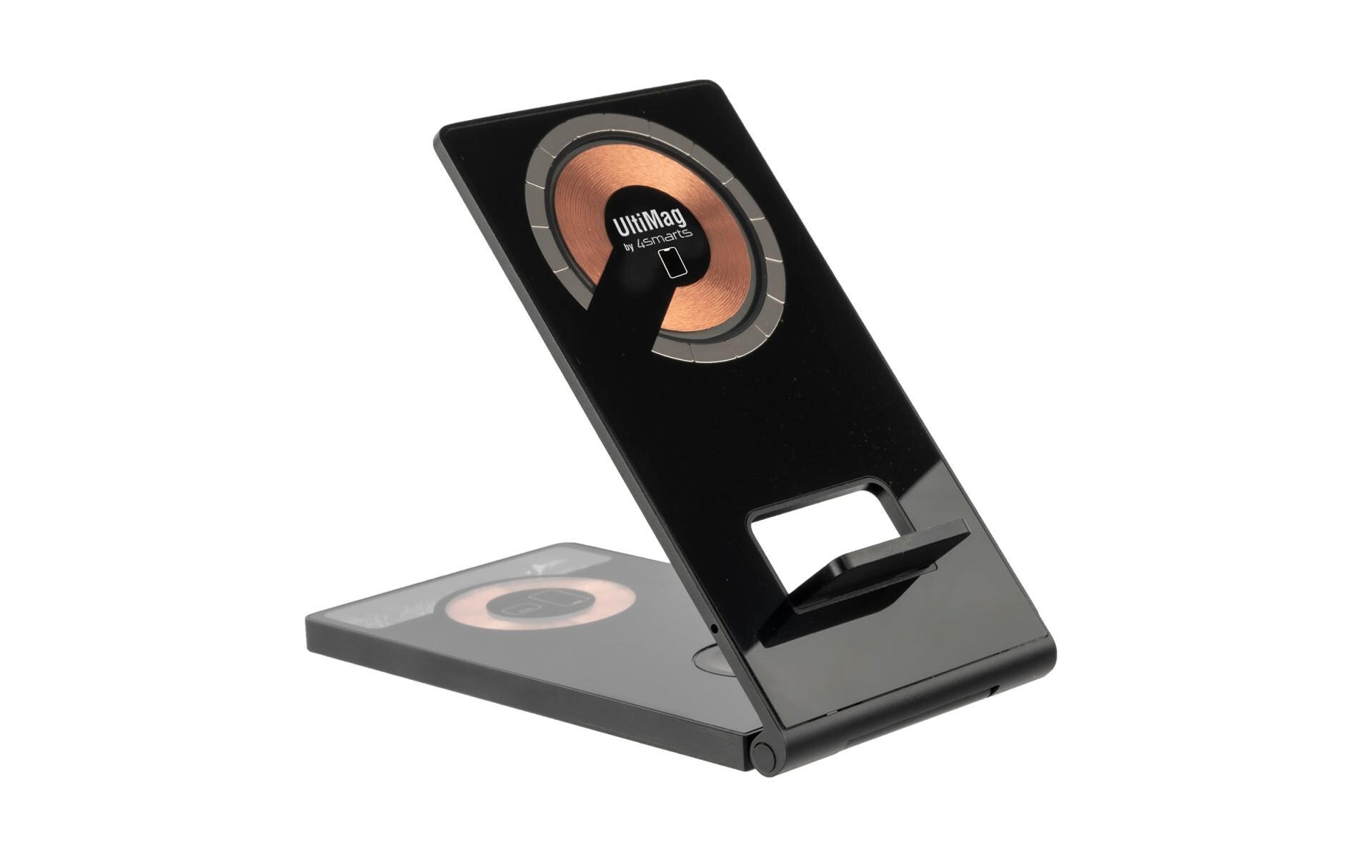 Wireless Charger UltiMag TrioFold 15W3-in-1 Ladestation mit kabelloser Lademöglichkeit von Qi-kompatiblen Geräten