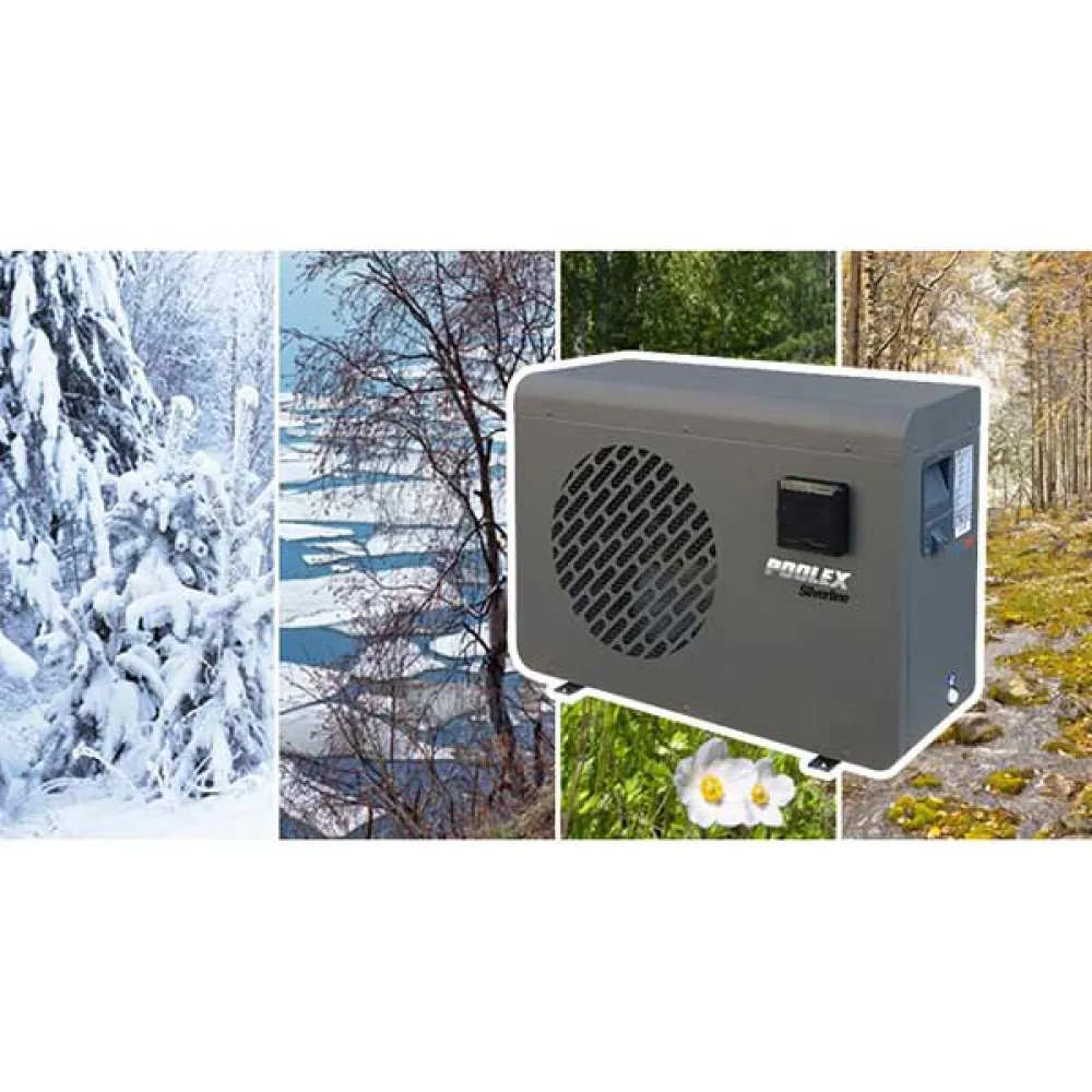 Poolex Silverline 120 11.3kW 4-6 m³/h inverter-wärmepumpe