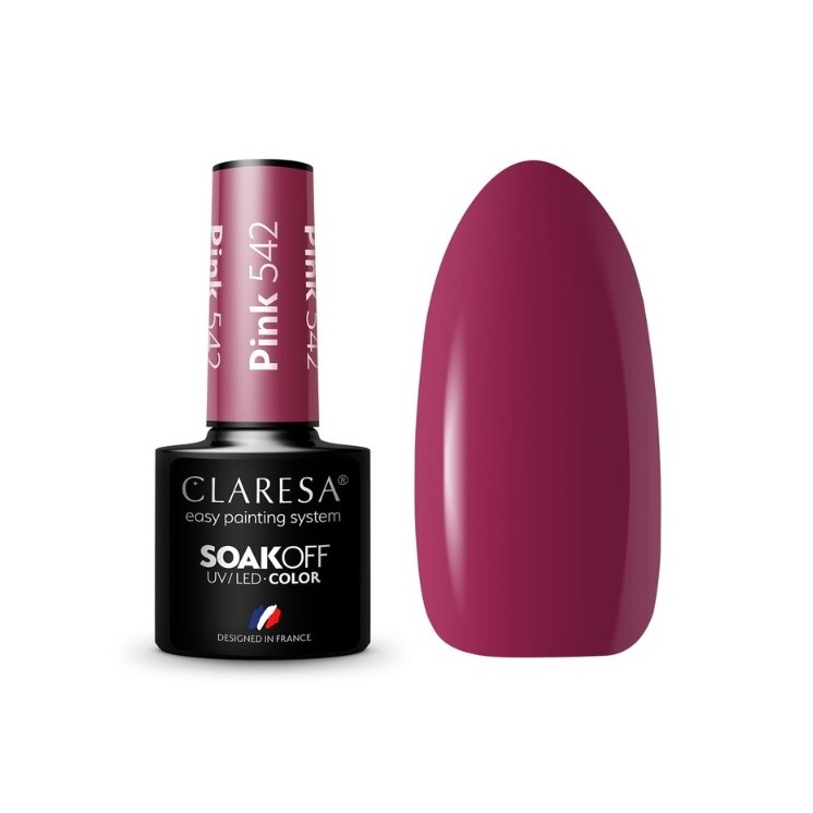 Claresa Pink Hybrid Nagellack /542/ 5 g
