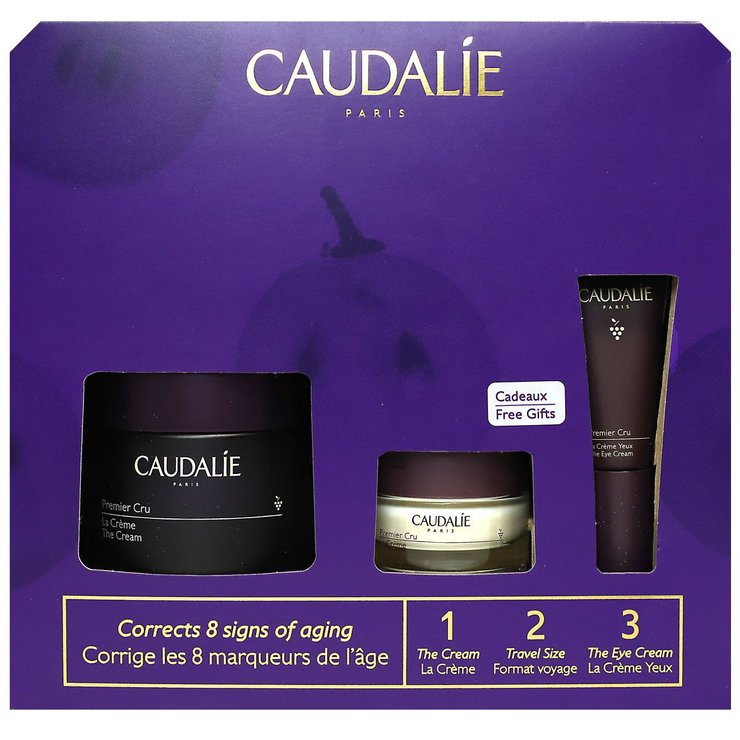 Coffret 1er cru crème anti-âge Global + 2 soins offerts