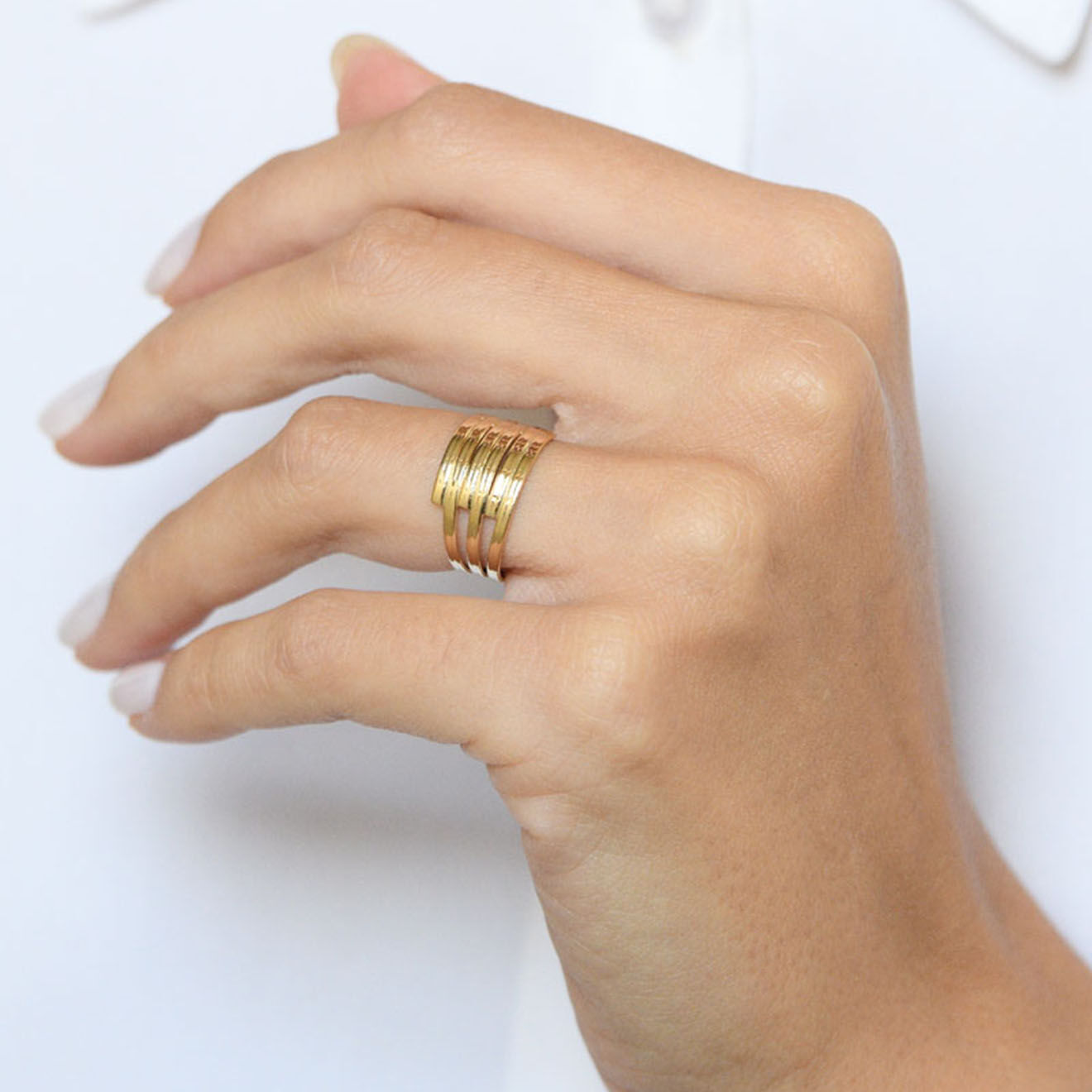 Instant d'Or Bague Fabio or jaune