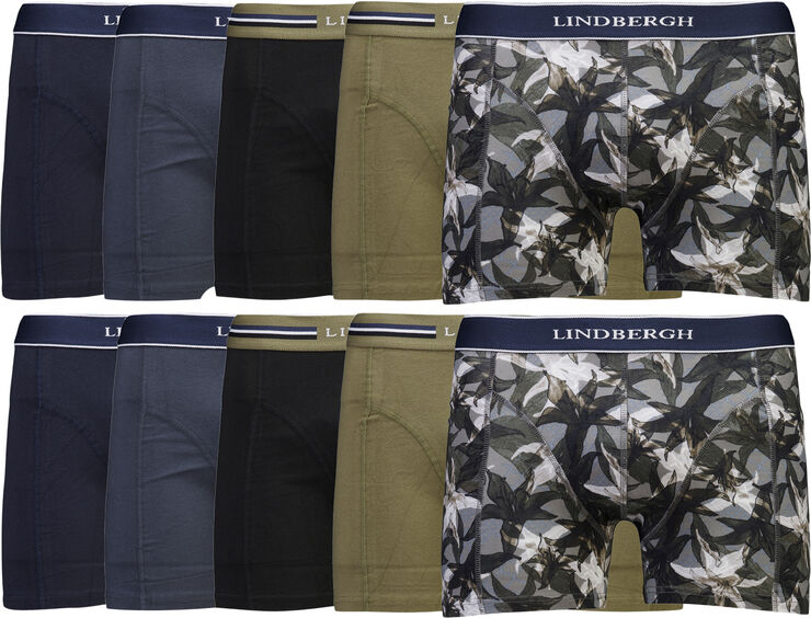 Lindbergh Cotton Boxers mixed 10-packs Multi