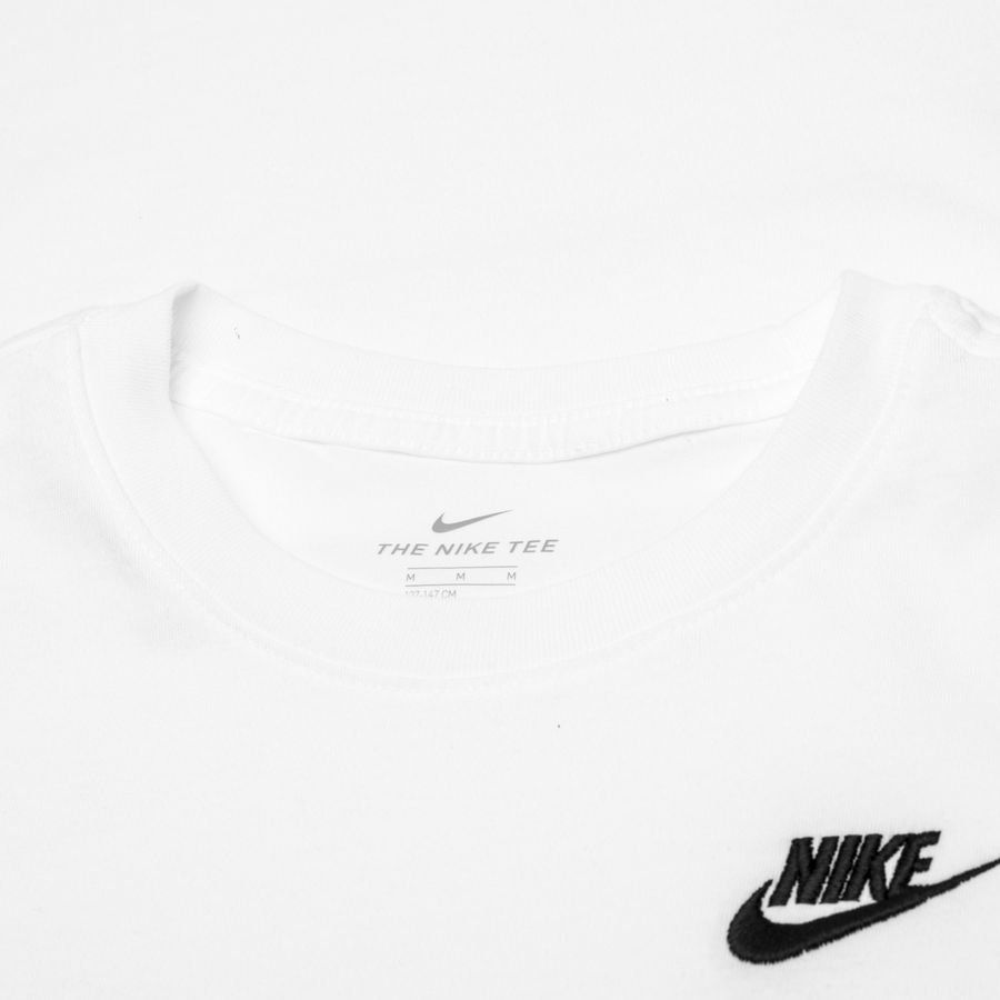 Nike T-Shirt NSW Futura - Blanc/Noir Enfant