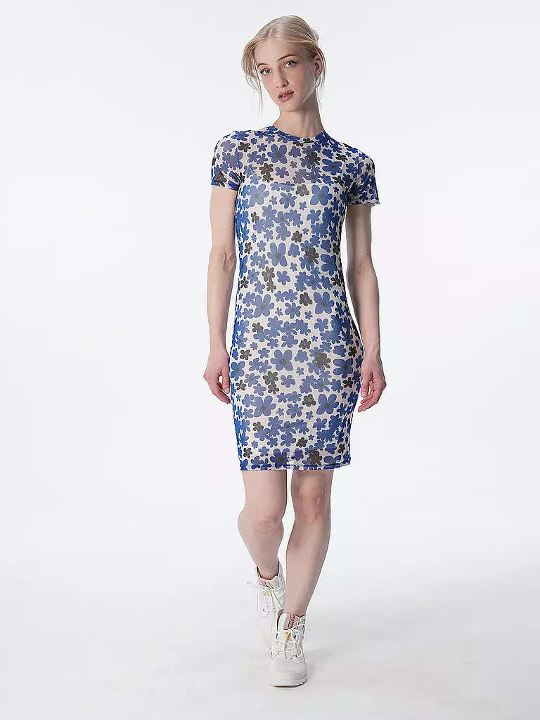 HUGO Minikleid NASAJA blau