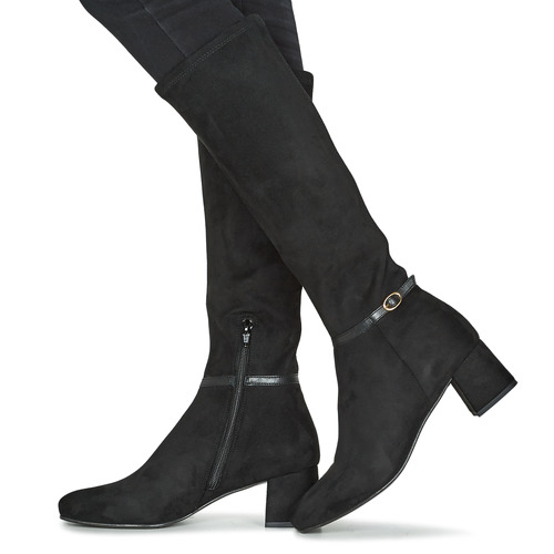 JB Martin - ANNA - Toile suédée stretch noire